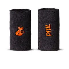GENERICO - Muñequera Tilki Larga Terry Lehinde Gris X2 Tenis Padel