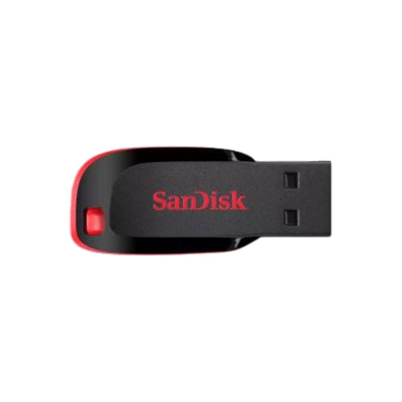 SANDISK - SanDisk Cruzer Blade Pendrive 32GB Color Rojo
