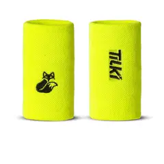 GENERICO - Muñequera Tilki Larga Pro Terry Fluor X2 Tenis Padel