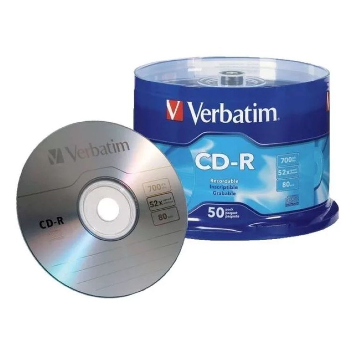 VERBATIM - CD Virgen Torre 50 und.  CD-R 80min/700mb VERBATIM