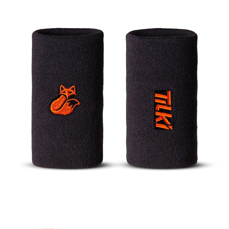 GENERICO - Muñequera Tilki Larga Pro Terry Gris X2 Tenis Padel