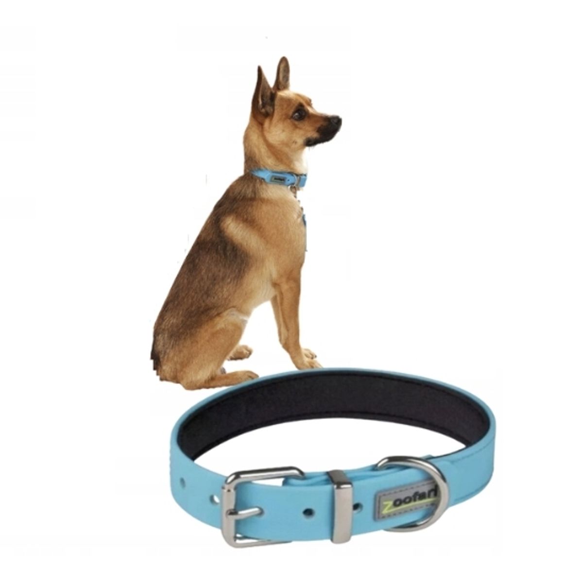 GENERICO - Collar de silicona para perro Talla M