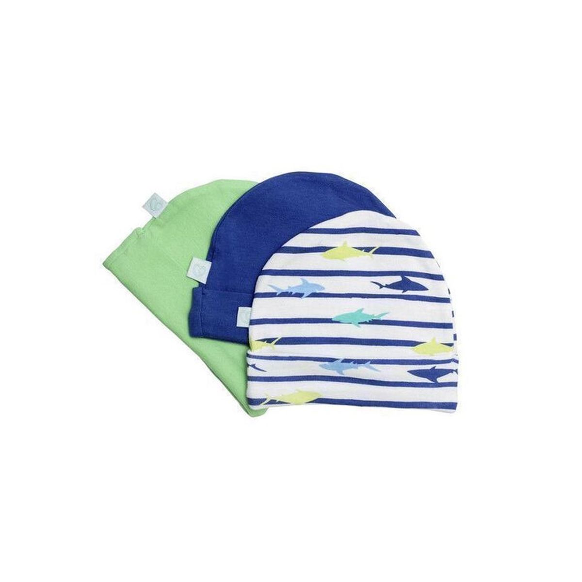 BAMBINO - Set 3 gorros bebé tiburones