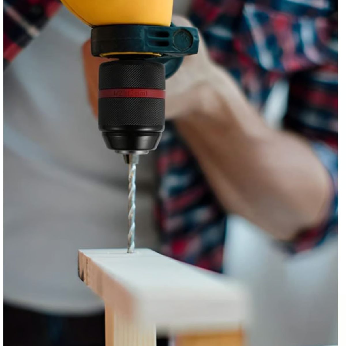 KUANGYE - Mandril 13mm 3 Adaptadores Atornillador, Taladros De Impacto