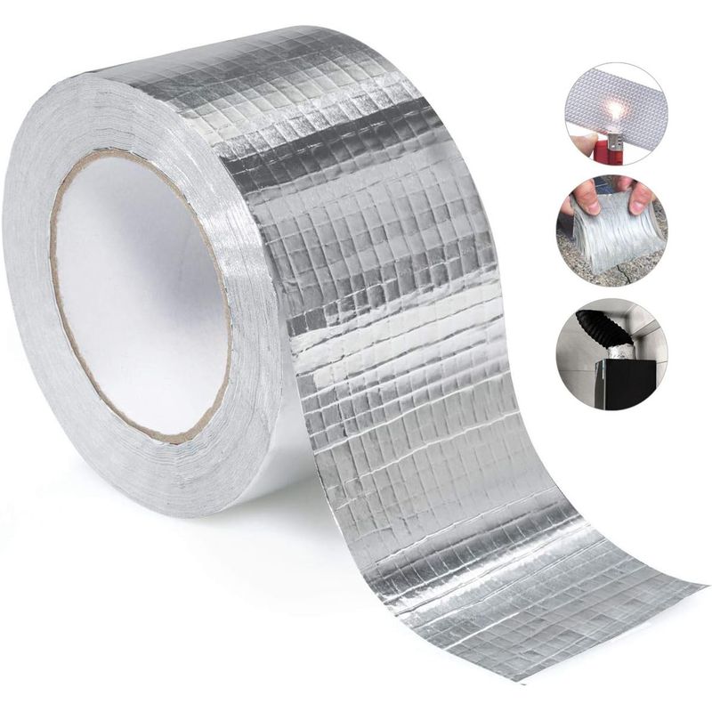 KUANGYE - Cinta Sellador Butilo Techo Gotera Impermeable 10cm×10 Mts