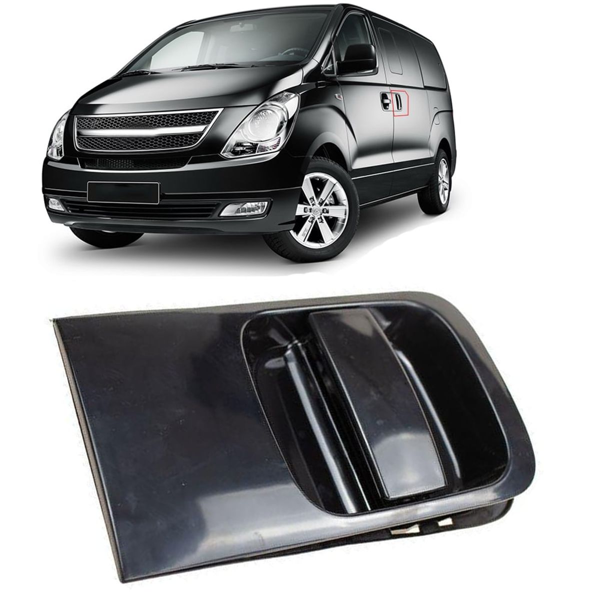 KUANGYE - Manilla Exterior Derecha Para Hyundai H-1 2008 2016