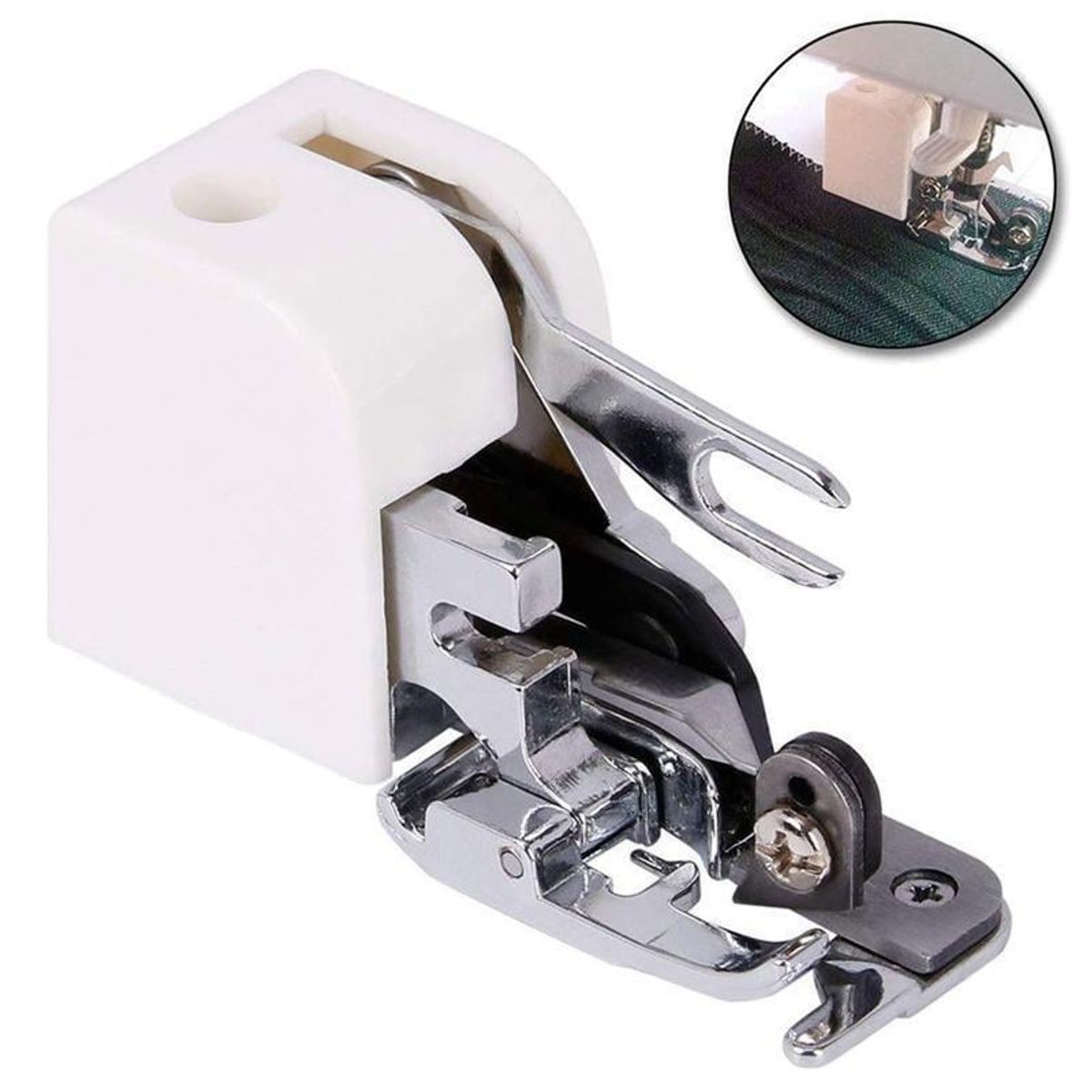 KUANGYE - Pie Prensatela Overlock Corte Lateral Máquina Coser Casera