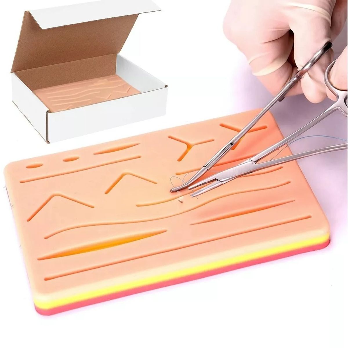 GENERICO - Almohadilla de Práctica Médica De Saturación de Piel