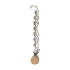 MITIMA - Porta Chupete Flor Blanco