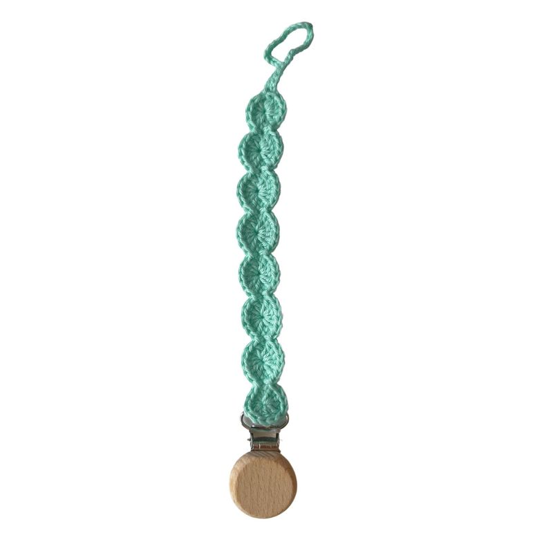 MITIMA - Porta Chupete Flor Menta