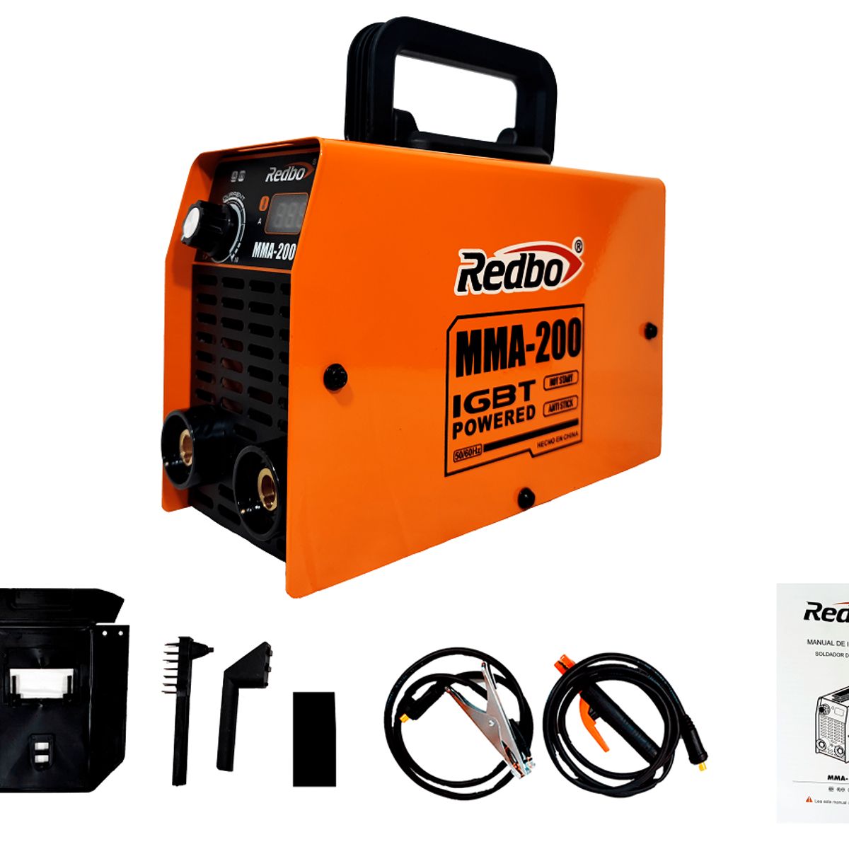 REDBO - Soldadora Inverter Profesional REDBO MMA-200