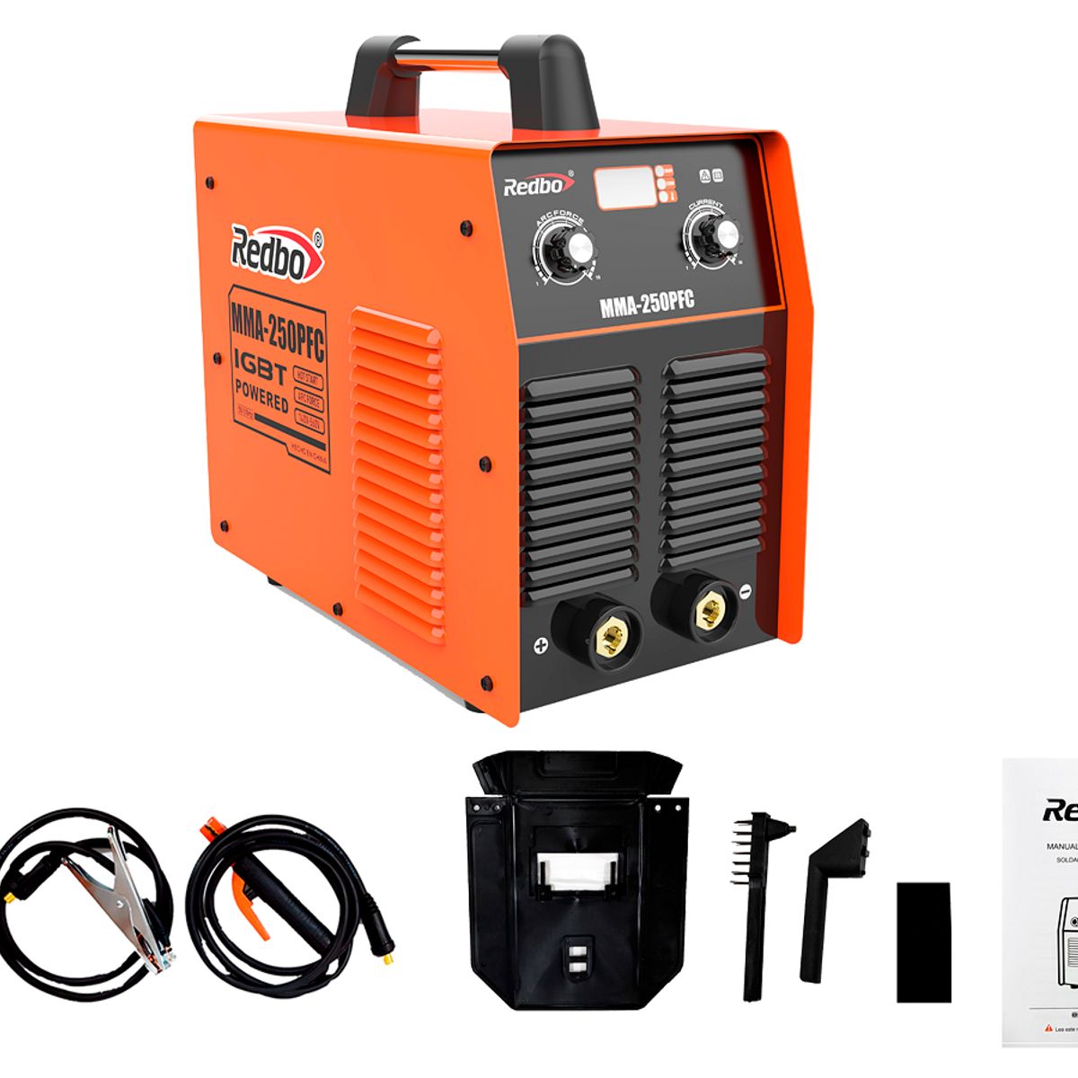 REDBO - Soldadora Inverter Profesional REDBO MMA-250PFC