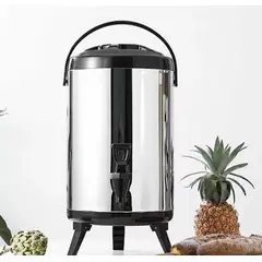 IUNIK - Termo Dispensador Agua Caliente Portátil Acero Inoxidable 10