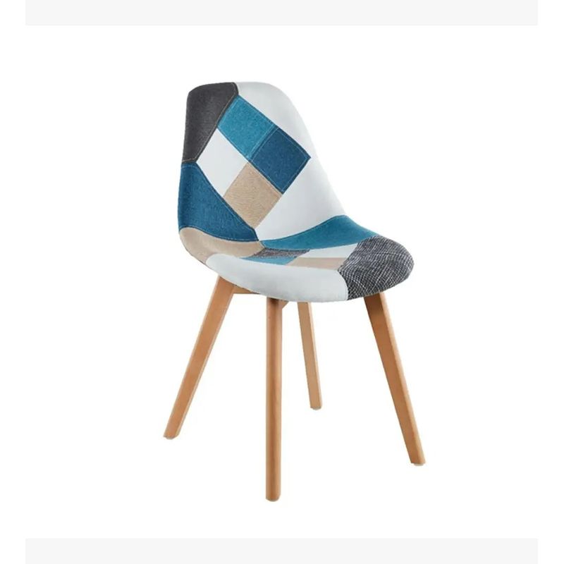 CORI CORI - Silla PatchWork Wood Celestoide