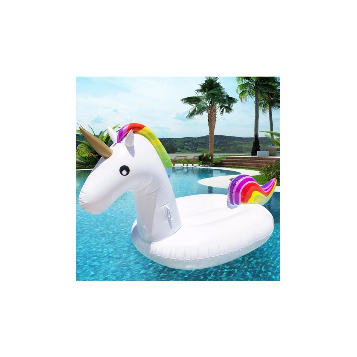 GENERICO - Flotador Unicornio 90cms - SC