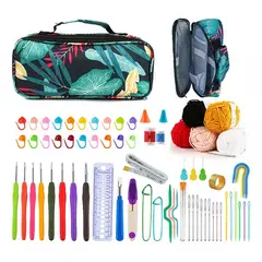 GENERICO - Set De Crochet Y Accesorios Para Tejer Con Bolsito Exclusivo