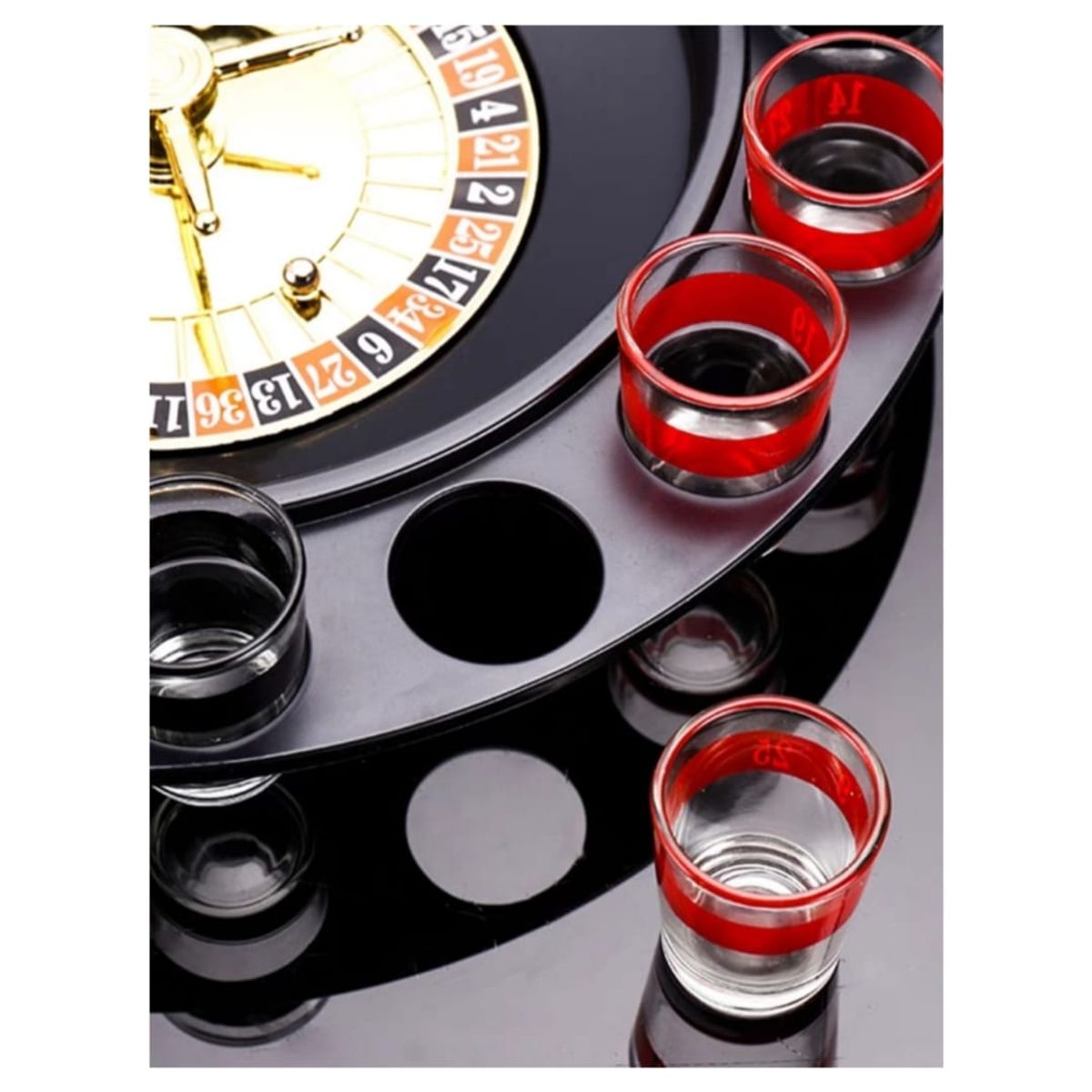 GENERICO - Juego De Ruleta Con Vasos Drinking Roulette Juego De Mesa