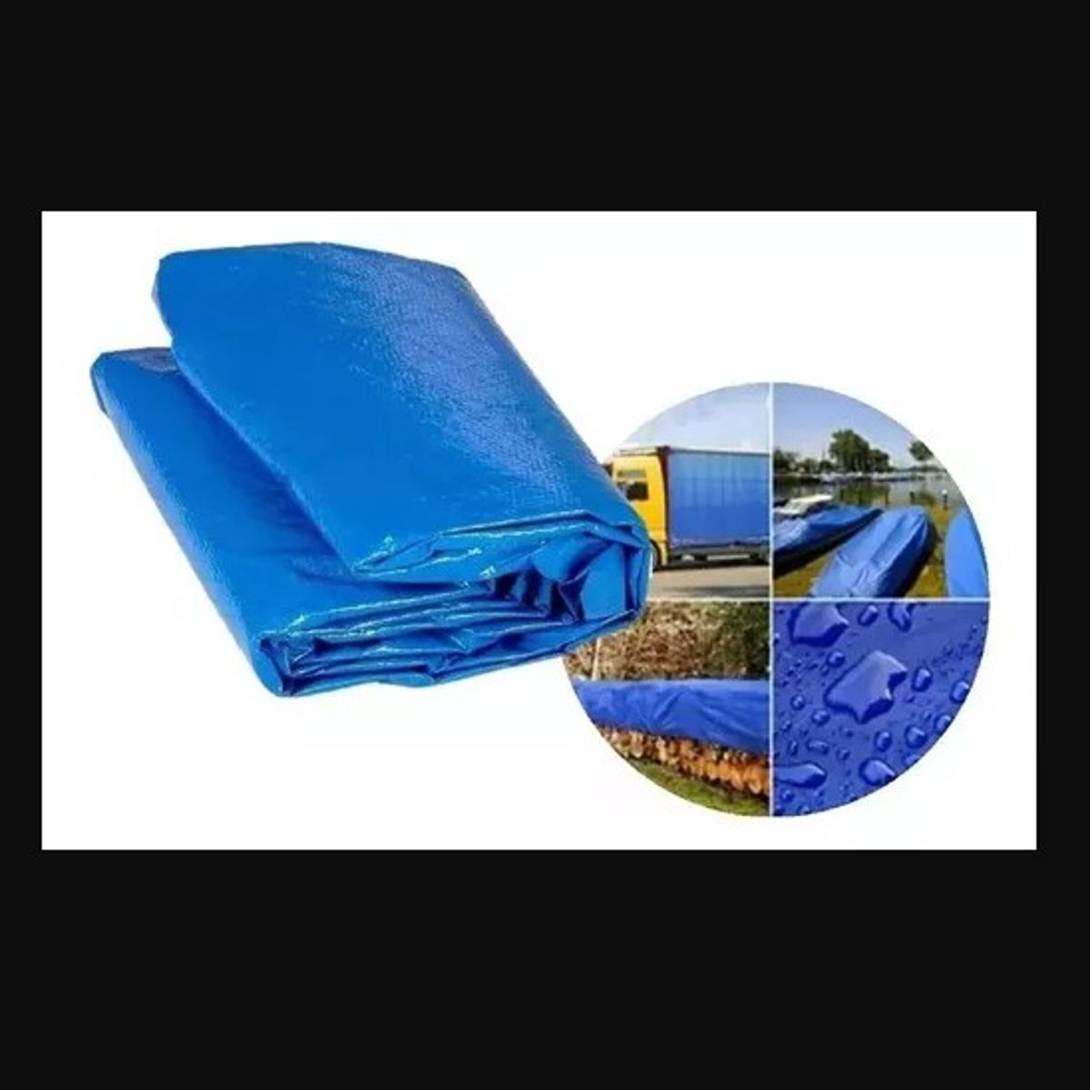 GENERICO - Lona Cobertor Impermeable Carpa Multiuso 3x4