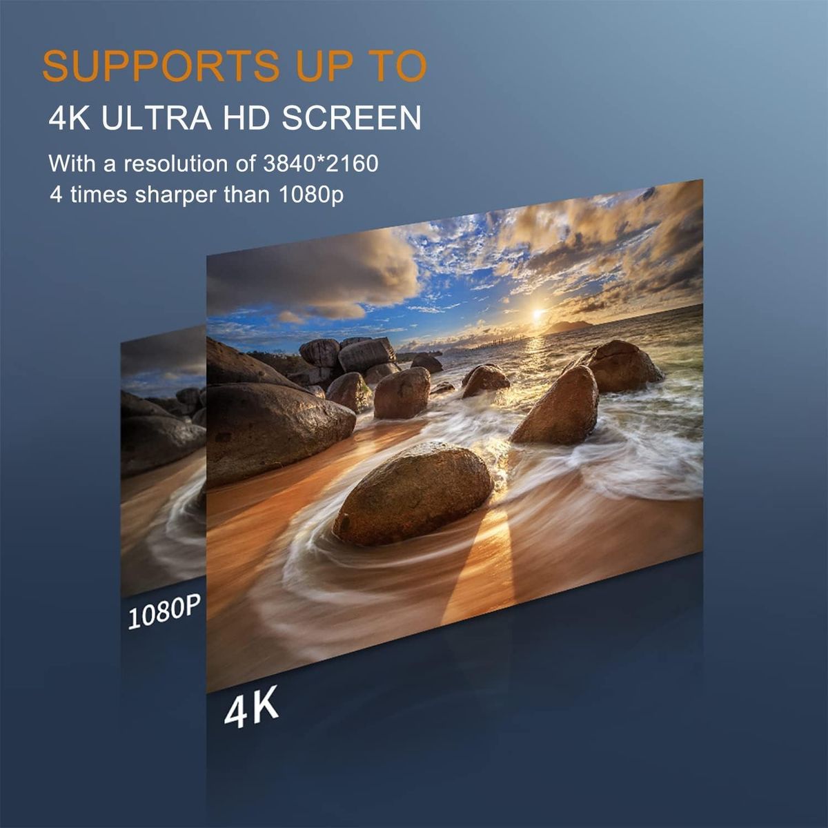 KUANGYE - Cable Hdmi 20 Metros Full Hd 1080p Ps4 Xbox Laptop Pc Tv