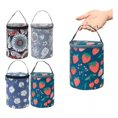 GENERICO - Bolso Porta Ovillos Transporta Tus Lanas Crochet Accesorios