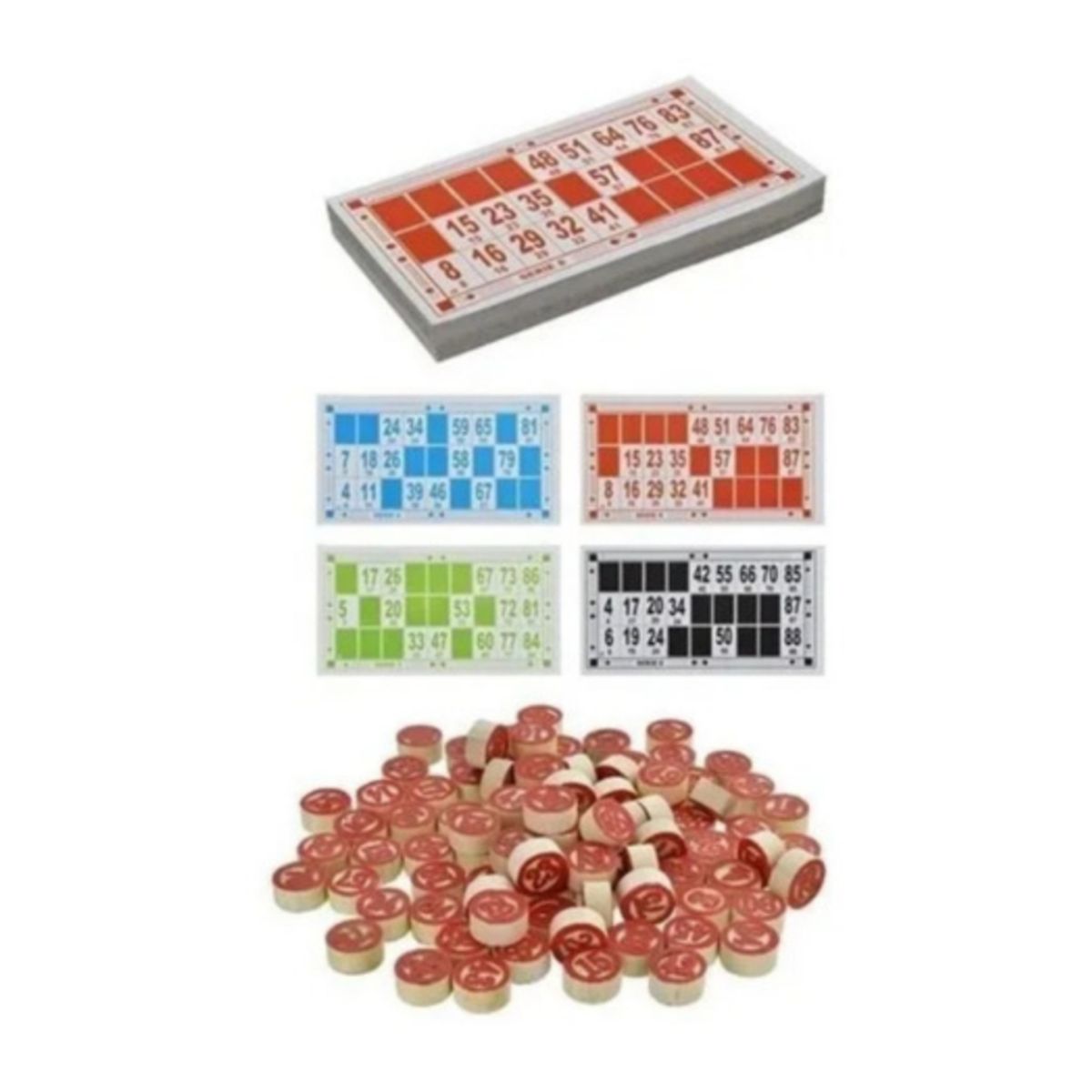 GENERICO - LOTO JUEGO DE BINGO EN BOLSA