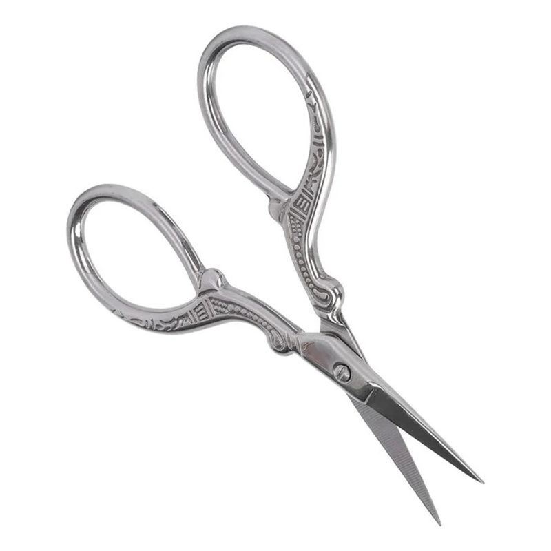GENERICO - Tijeras De Precision Para Costura Tejido Bordado 9cm Plata