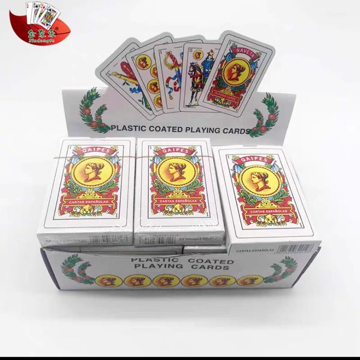 GENERICO - Barajas Naipe español Caja x12 mazos