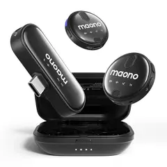 MAONO - Microfono inalambrico Lavalier WM620 PC2 doble USB-C