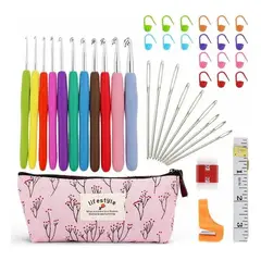 GENERICO - Set De Crochet Y Accesorios - Incluye Lindo Estuche