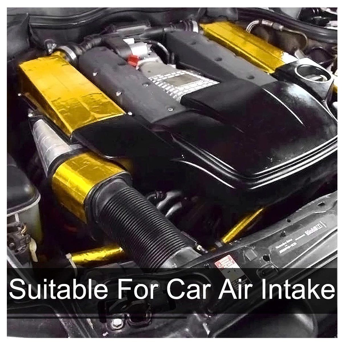 KUANGYE - Cinta Termica Induccion Aislante Dorada Alta Temperatura