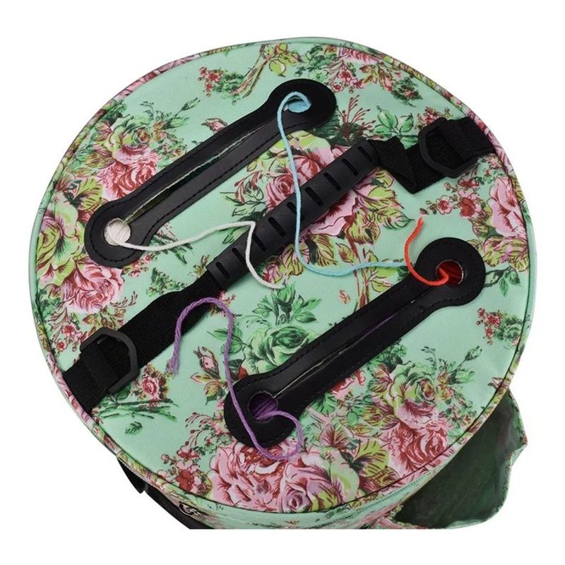 GENERICO - Bolso Porta Tejido Lanas Palillos Y Crochet - Grande