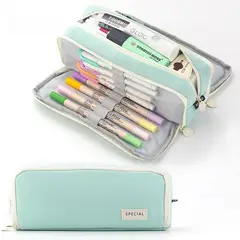 TIOZONEY - Bolsa de papelería de gran capacidad