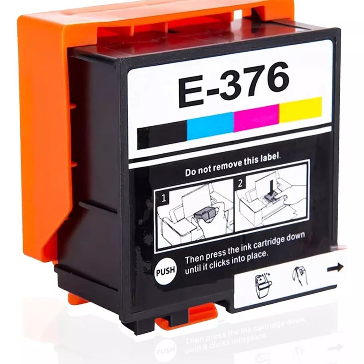 KUANGYE - Cartucho + Chip T376 Pm525 Compatible Con Epson Picturemate