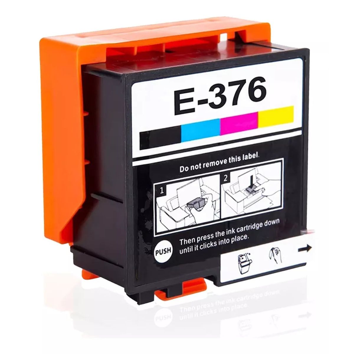 KUANGYE - Cartucho + Chip T376 Pm525 Compatible Con Epson Picturemate