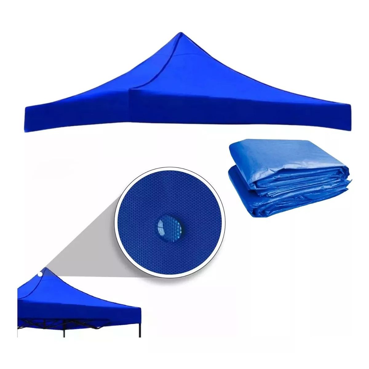 BITART - Repuesto De Lona 3x3 Impermeable para Carpas y Jardín