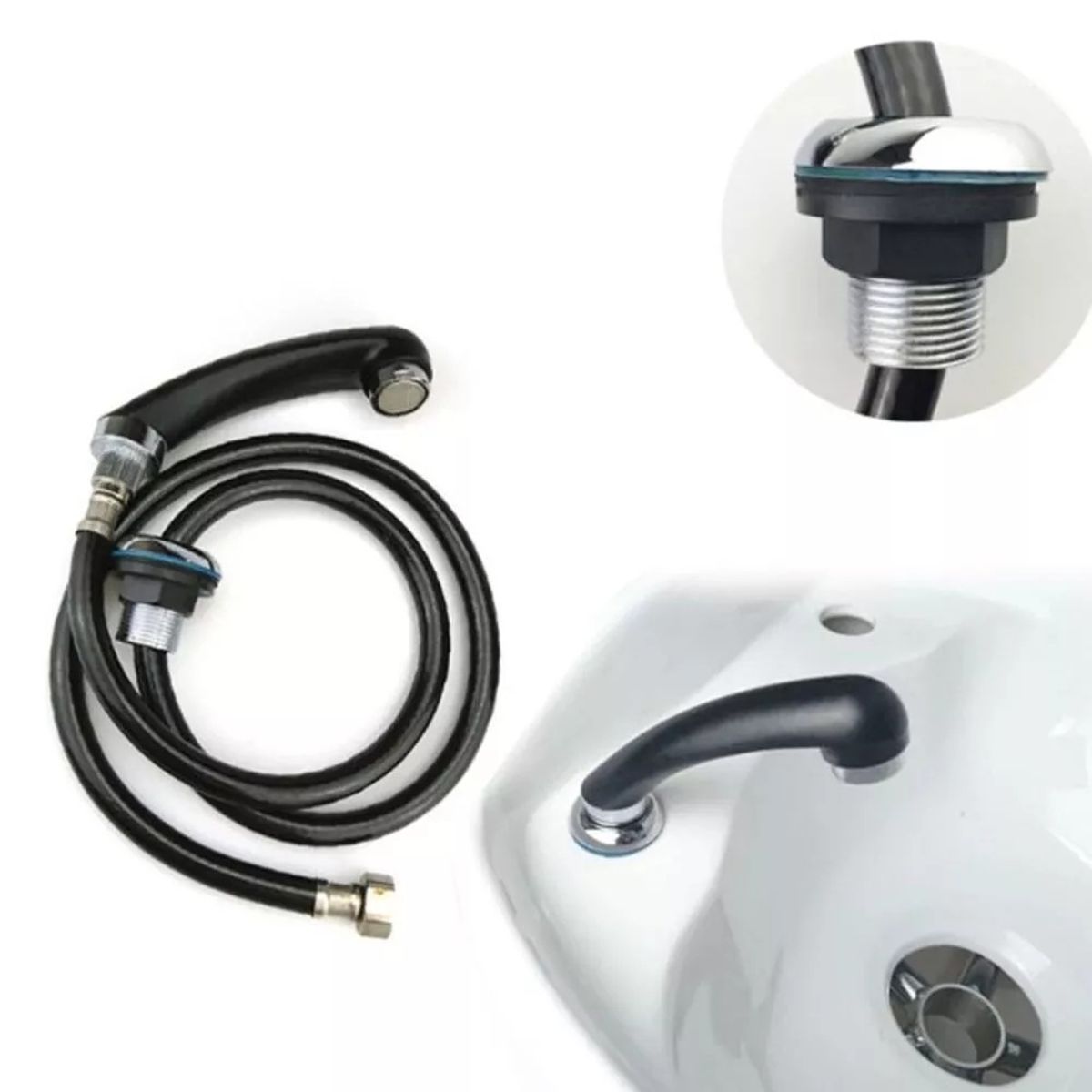 KUANGYE - Manguera Llave Tipo Ducha Para Lavapelo