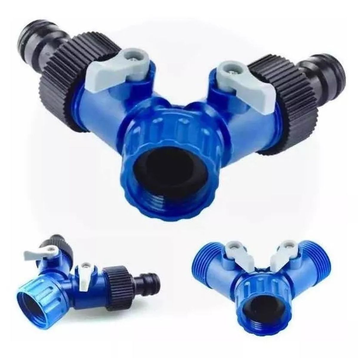 KUANGYE - Dispositivo De Conexión De Riego Divisor Manguera Jardín