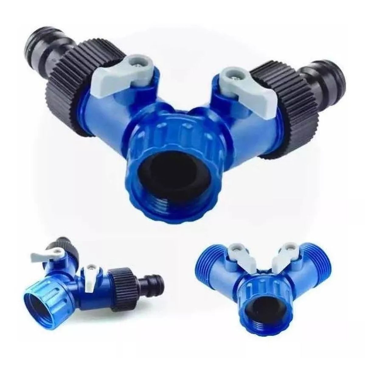 KUANGYE - Dispositivo De Conexión De Riego Divisor Manguera Jardín
