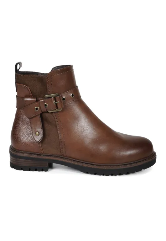 Botin Mujer Tainka Camel Cafe Claro 36