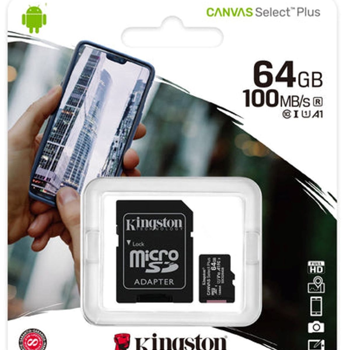 FACTORYTECH - Memoria Micro SD 6GB Kingston Canvas Select Plus 100MBS copia