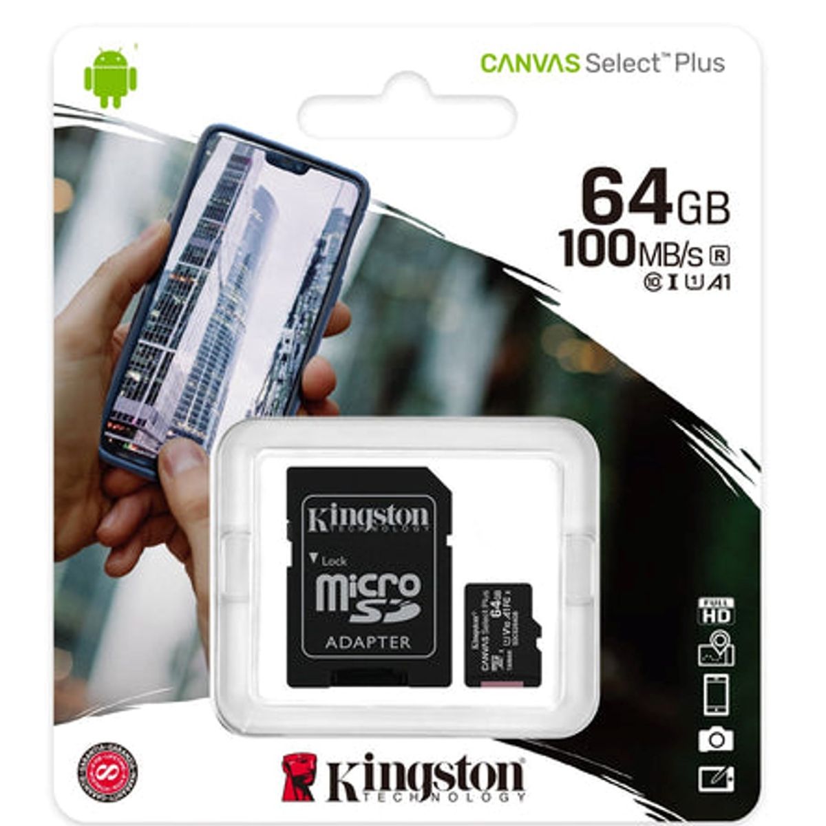 FACTORYTECH - Memoria Micro SD 6GB Kingston Canvas Select Plus 100MBS copia