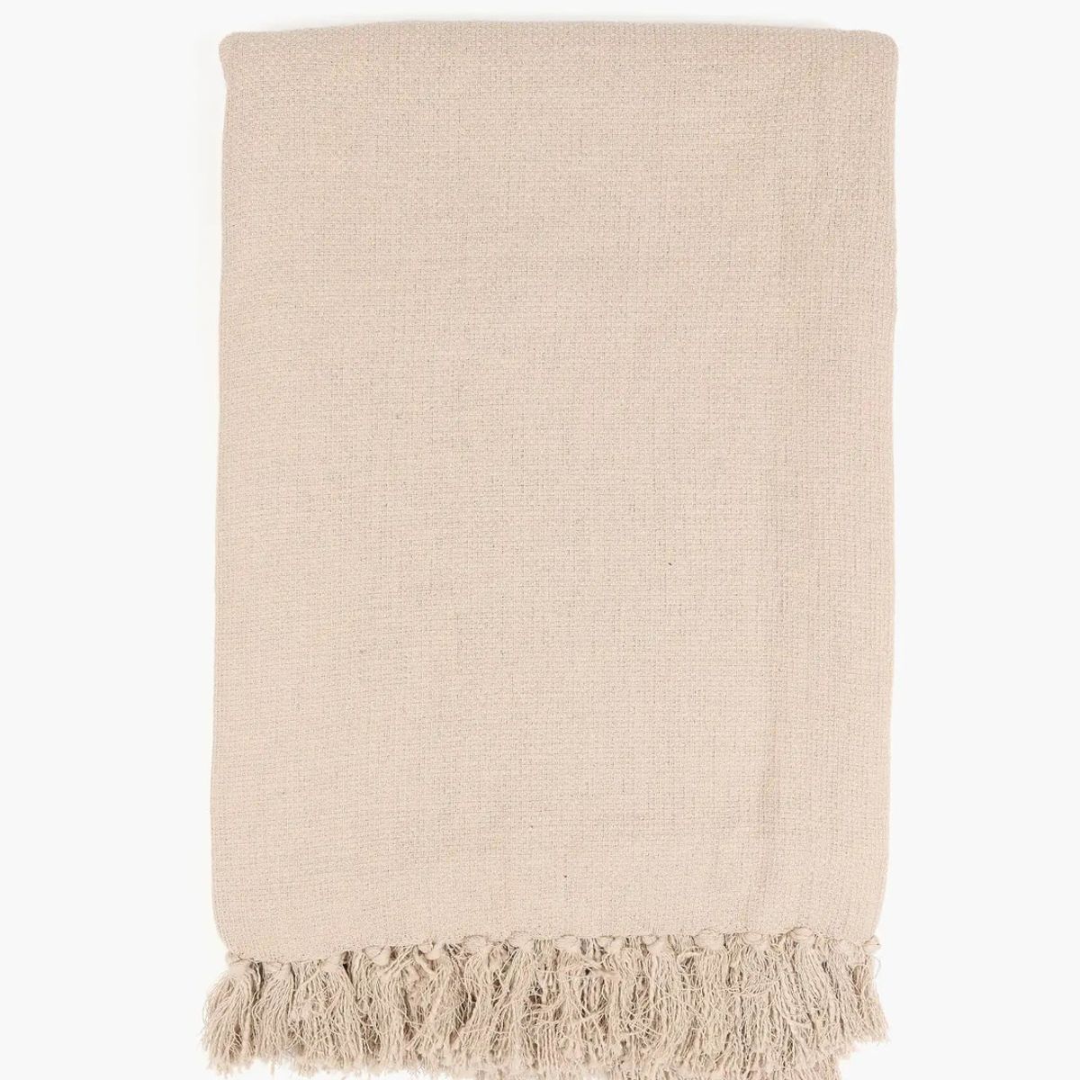 LOUNGE - Manta Algodón Taupe LOUNGE