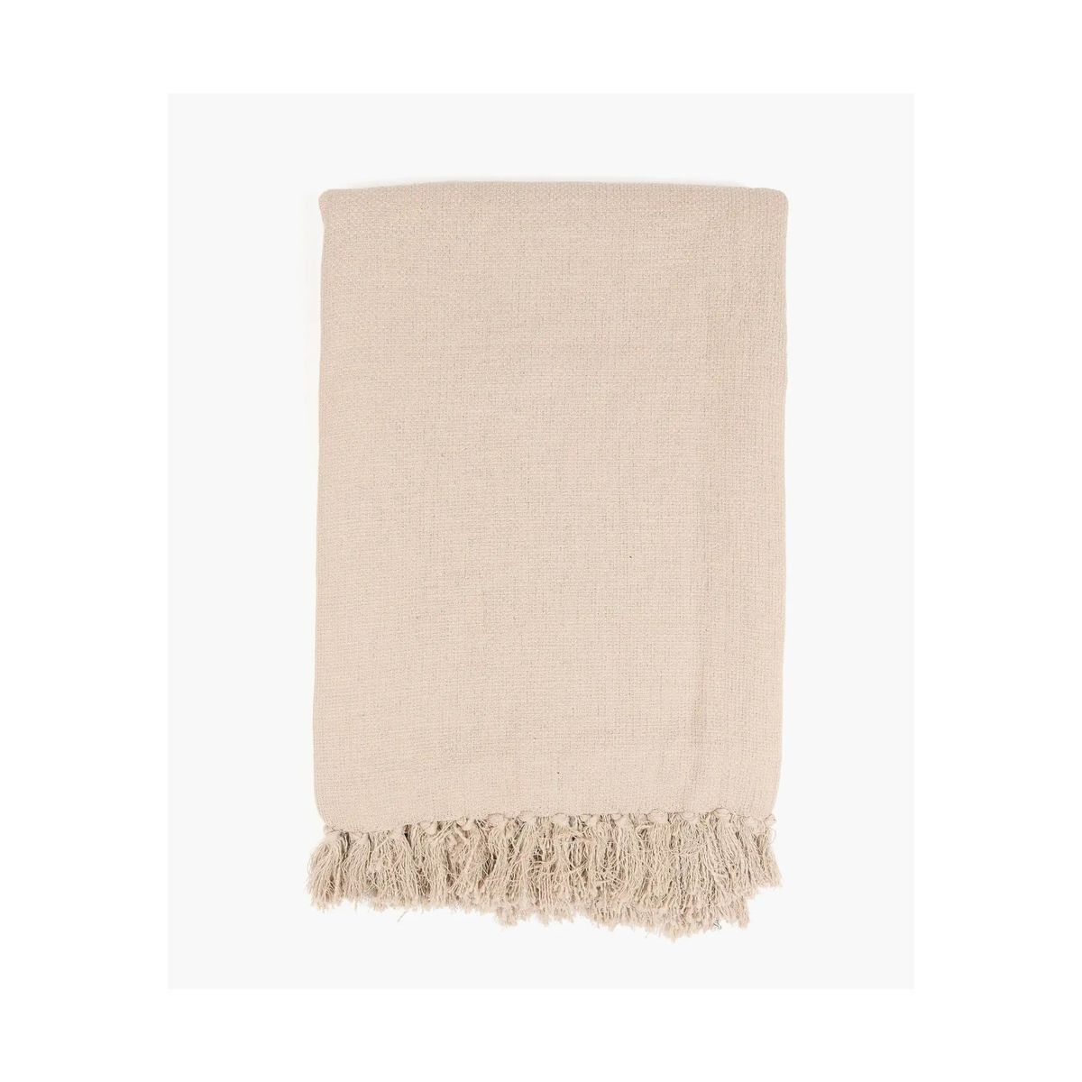 LOUNGE - Manta Algodón Taupe LOUNGE