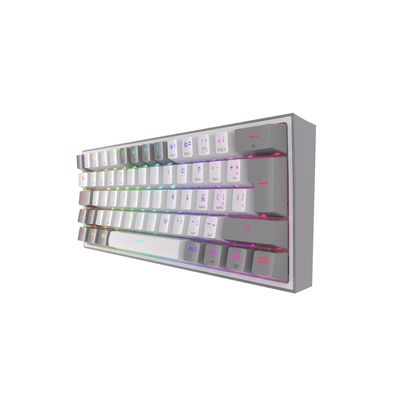 Imagen 2 del producto Teclado Inalámbrico Fizz Pro K616-RGB WhiteGrey