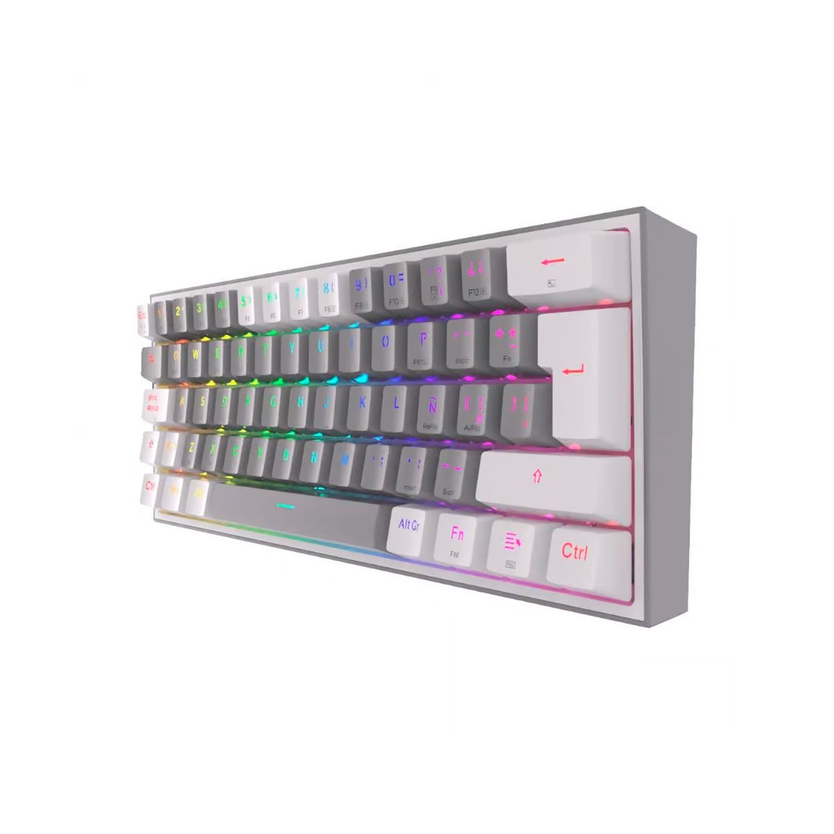 REDRAGON - Teclado Inalámbrico Redragon Fizz Pro K616-RGB GreyWhite