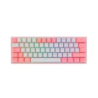 Teclado Inalámbrico Fizz Pro K616-RGB PinkWhite