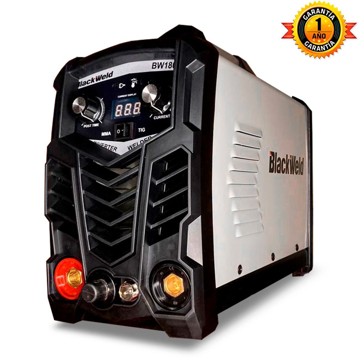 BLACKWELD - SOLDADORA INVERTER BLACKWELD TIG/HF 180 AMP/ 220V (BW180HF)