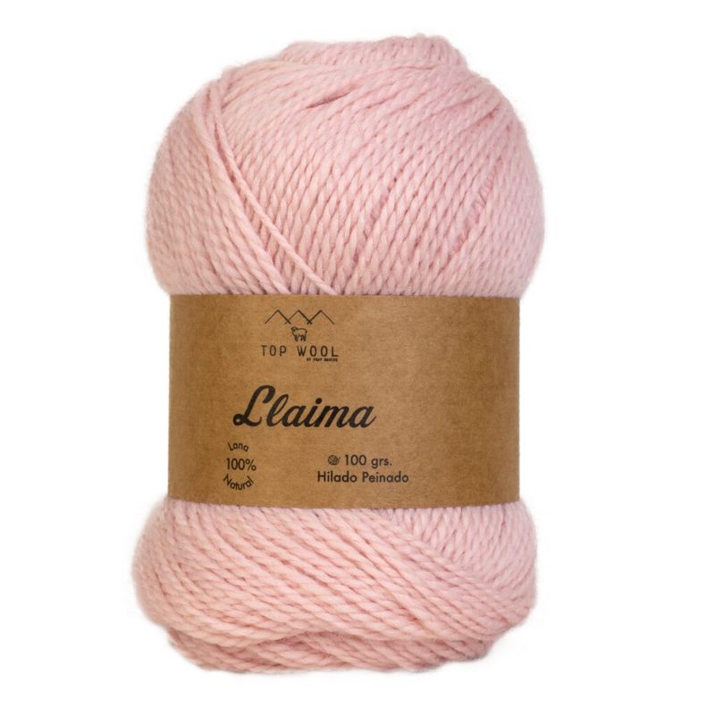 GENERICO - Lana Llaima Topwool 100 grs - Palo Rosa