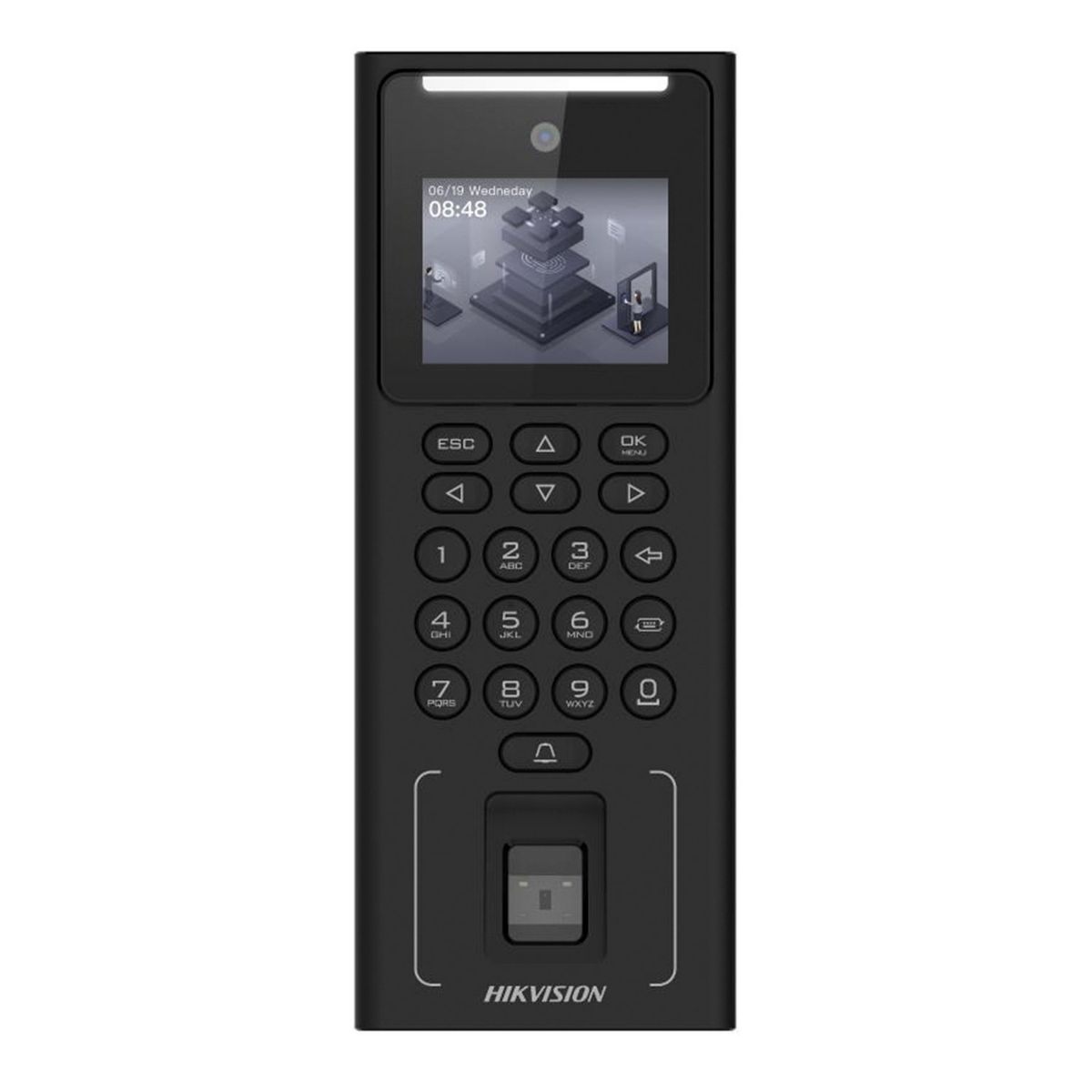 HIKVISION - Control Acceso Facial Hikvision MinMoe / Huella/Tarjeta/ PIN