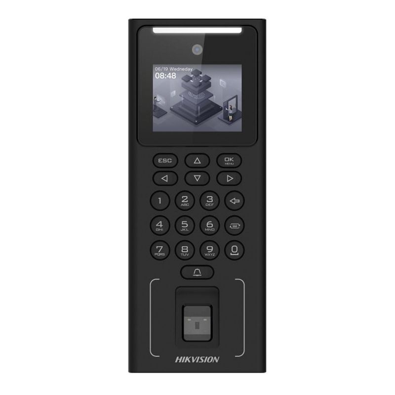HIKVISION - Control Acceso Facial Hikvision MinMoe / Huella/Tarjeta/ PIN